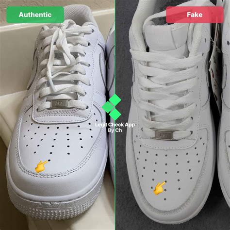 how to know if nike air force 1 are fake|how to legit check af1.